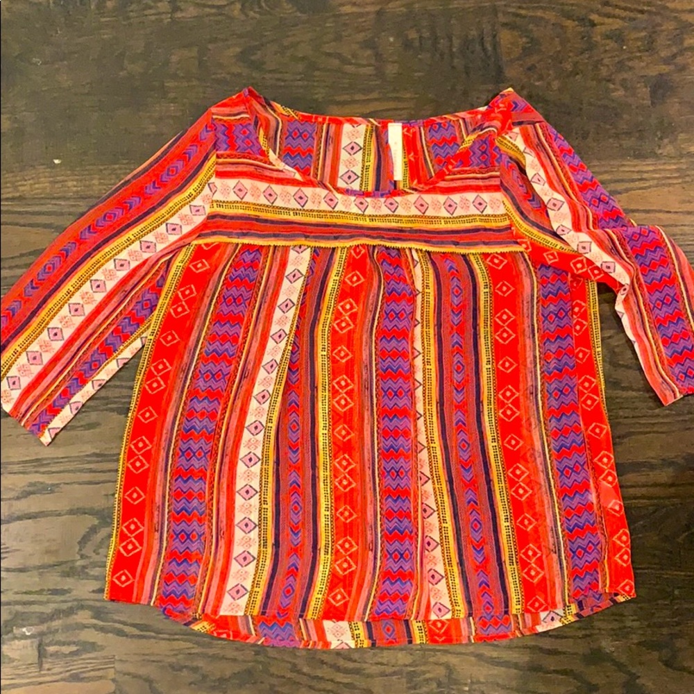 Boutique Printed Blouse